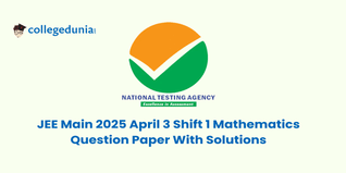 JEE Main 2025 April 3 Shift 1 Maths Question Paper, Exam Analysis, and Answer Keys (Available)